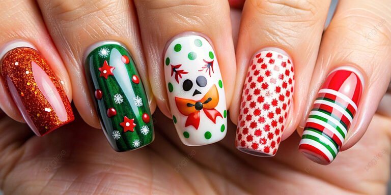 Christmas Nail Art Designs