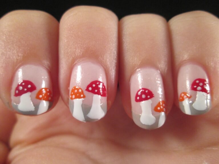 Mushroom Nail Design